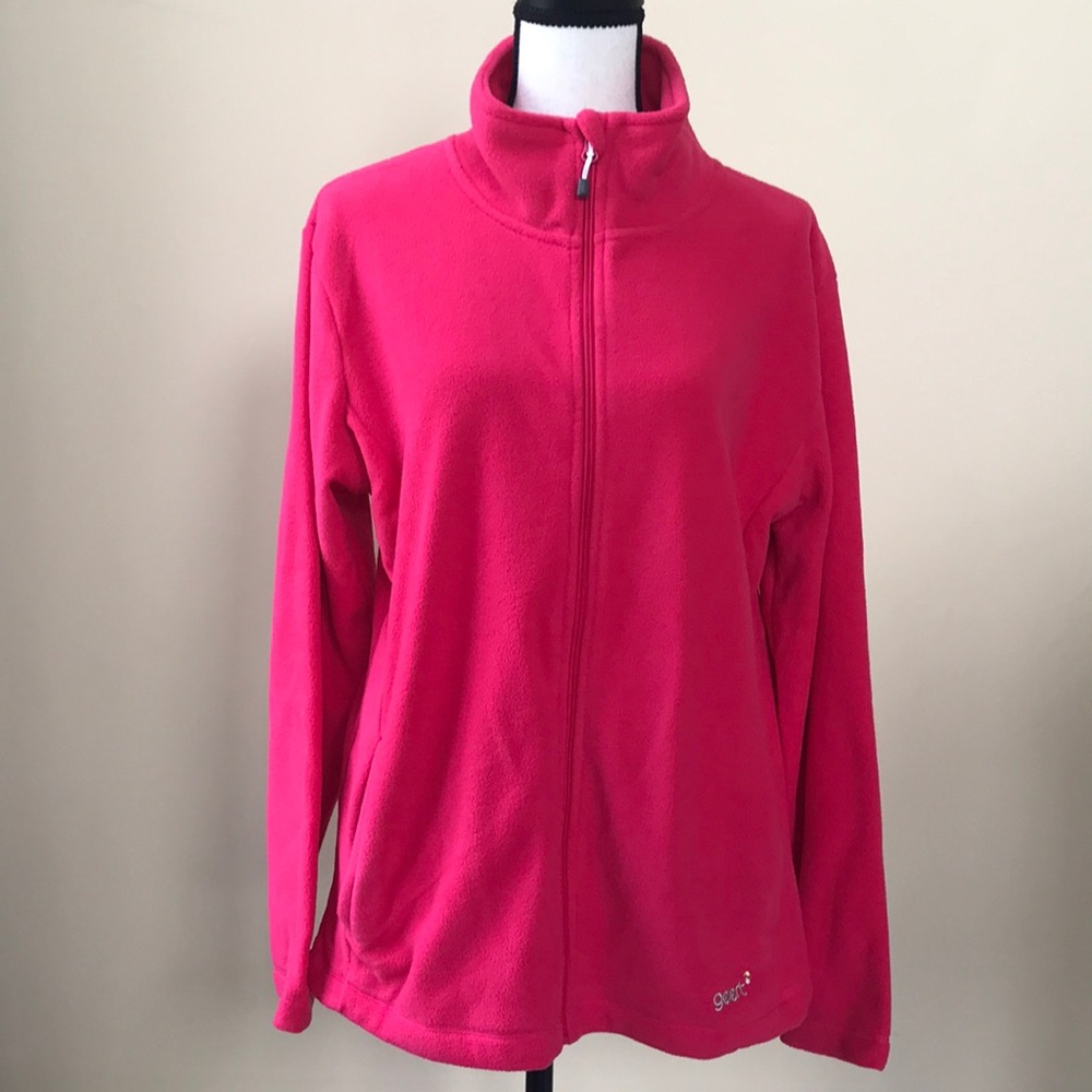 Pink Zip Up Fleece